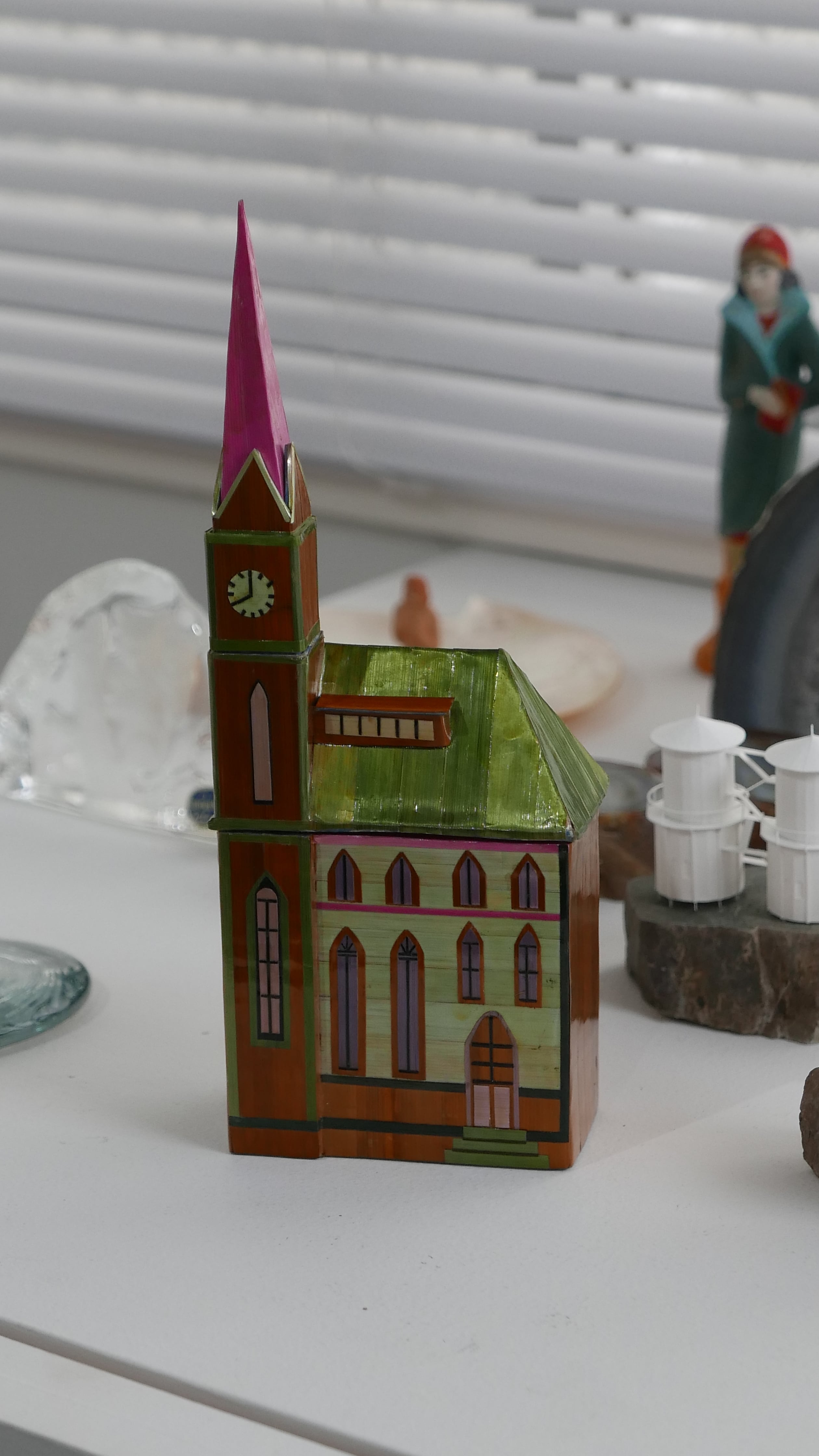 old clocktower object , made in china