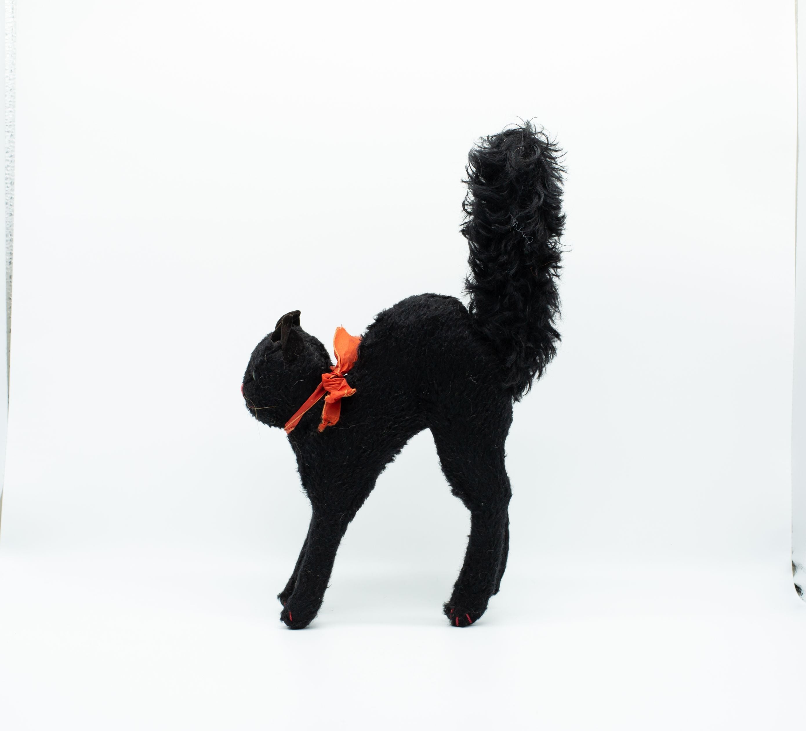 アンティークシュタイフ 黒猫 Steiff 「Black Tom Cat」22cm