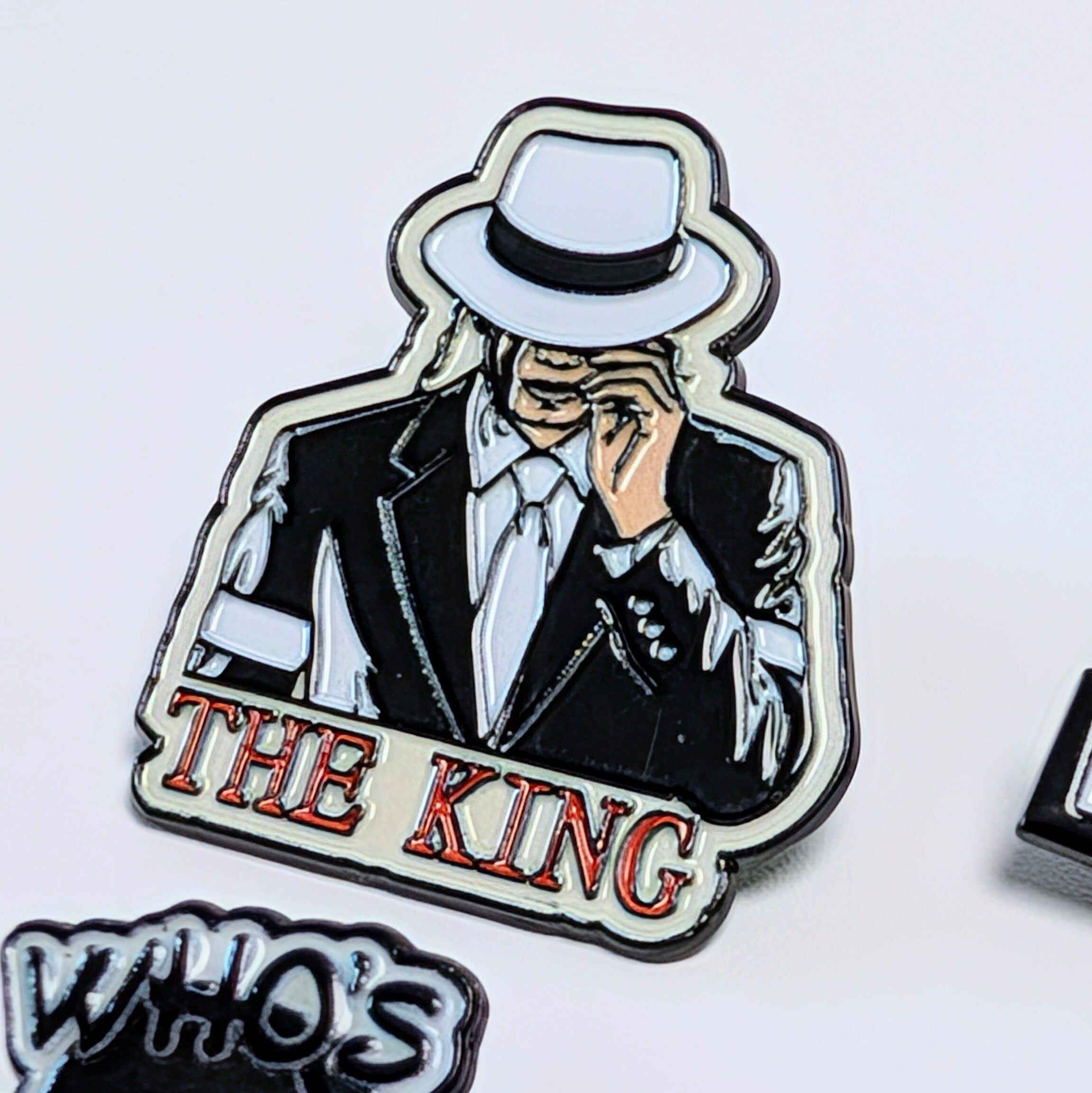 送料無料！ ★ピンズ PINS★ピンバッジ 【  マイケルジャクソン（Michael Jackson) 】4Pセット / ピンズセット 〚アメリカン雑貨 アメトイ〛