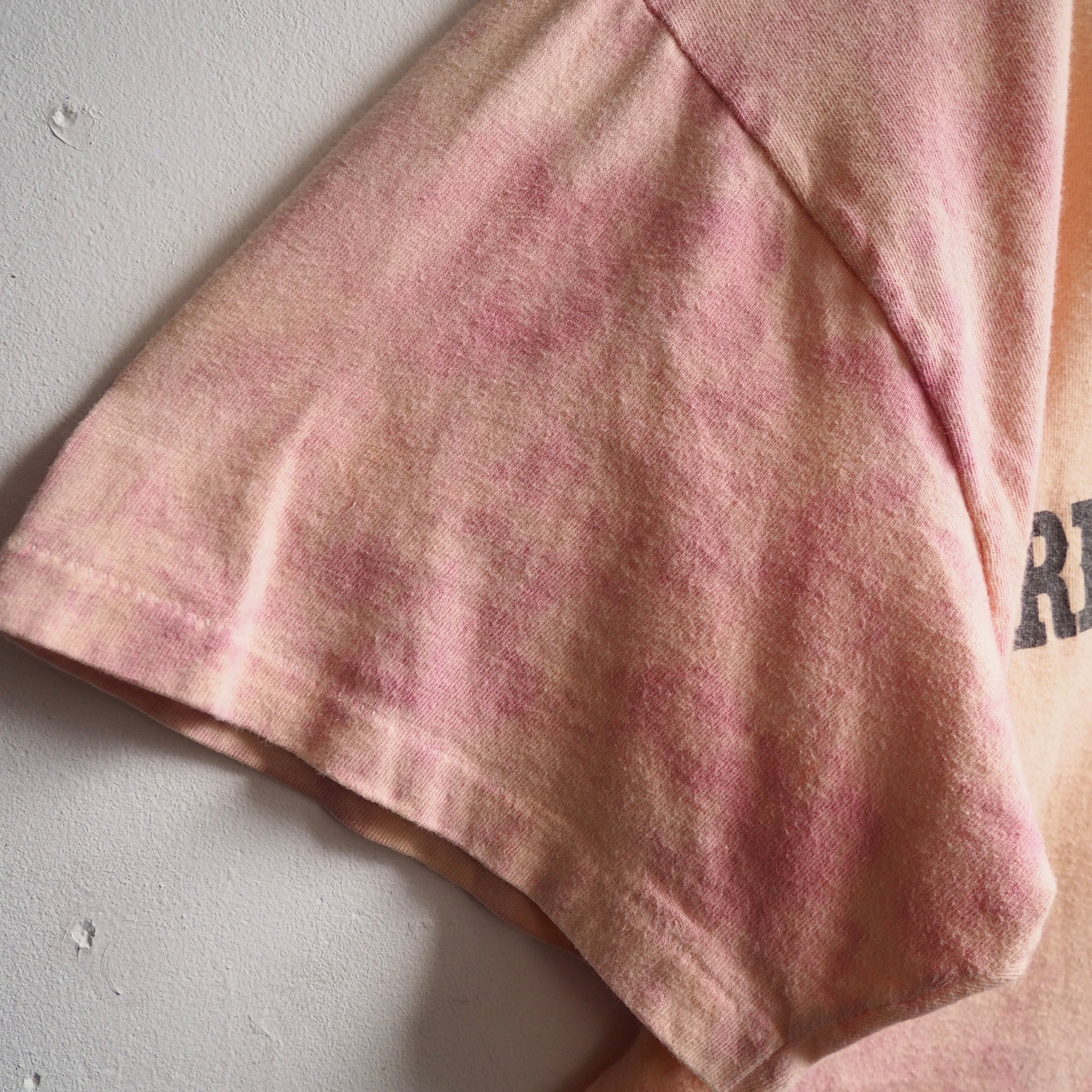 1990s ” New Buffalo soldiers ” printed vintage Tie dye Tee (made in Usa)