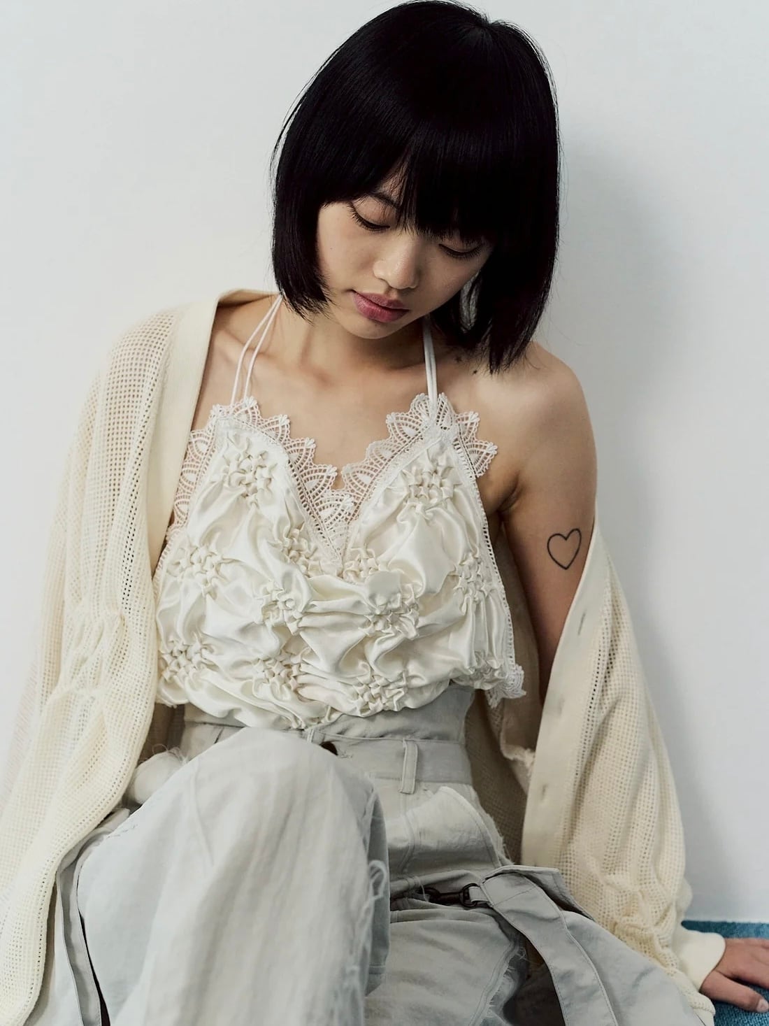26SS】Create Clair クリエイトクレイル / SMOCKING VEILL BUSTIER