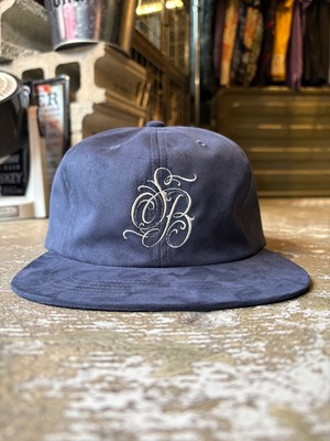 Subciety / Suede baseball cap / Tracker cap / NAVY / 153-86220