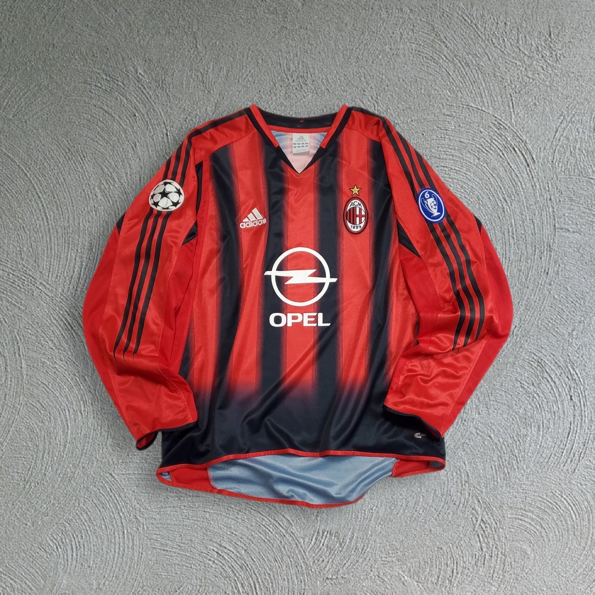 00s  AC.MILAN 04/05 チャンピオンズリーグ モデル 00s adidas AC.MILAN 04/05 CHAMPIONS LEAGUE MODEL L/S JERSEY