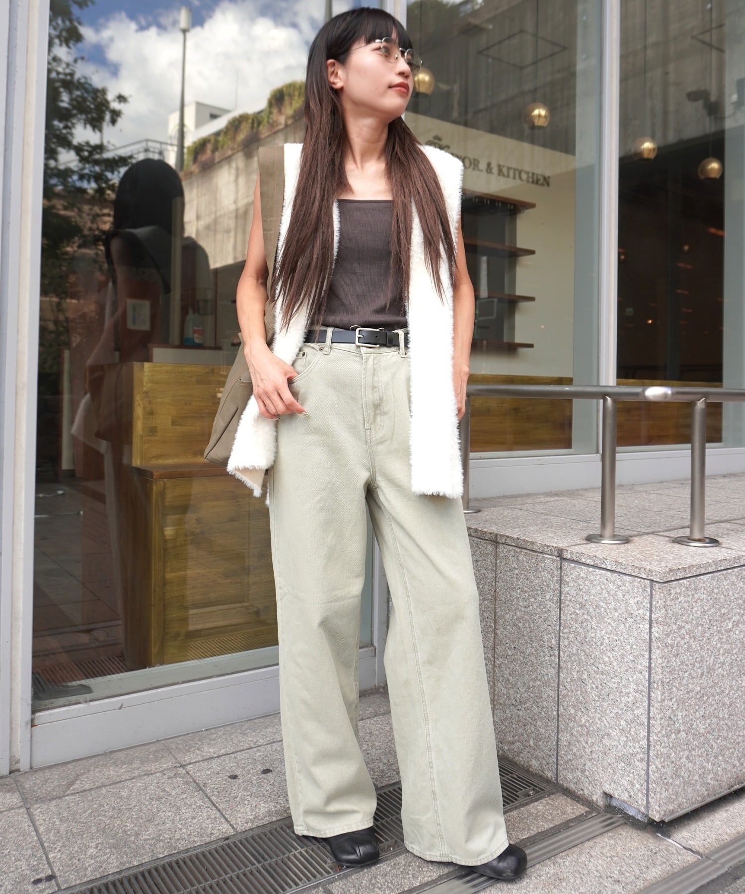 カツラギ5ポケワイドパンツ 5170100 (0825) | gossara(ゴサラ)