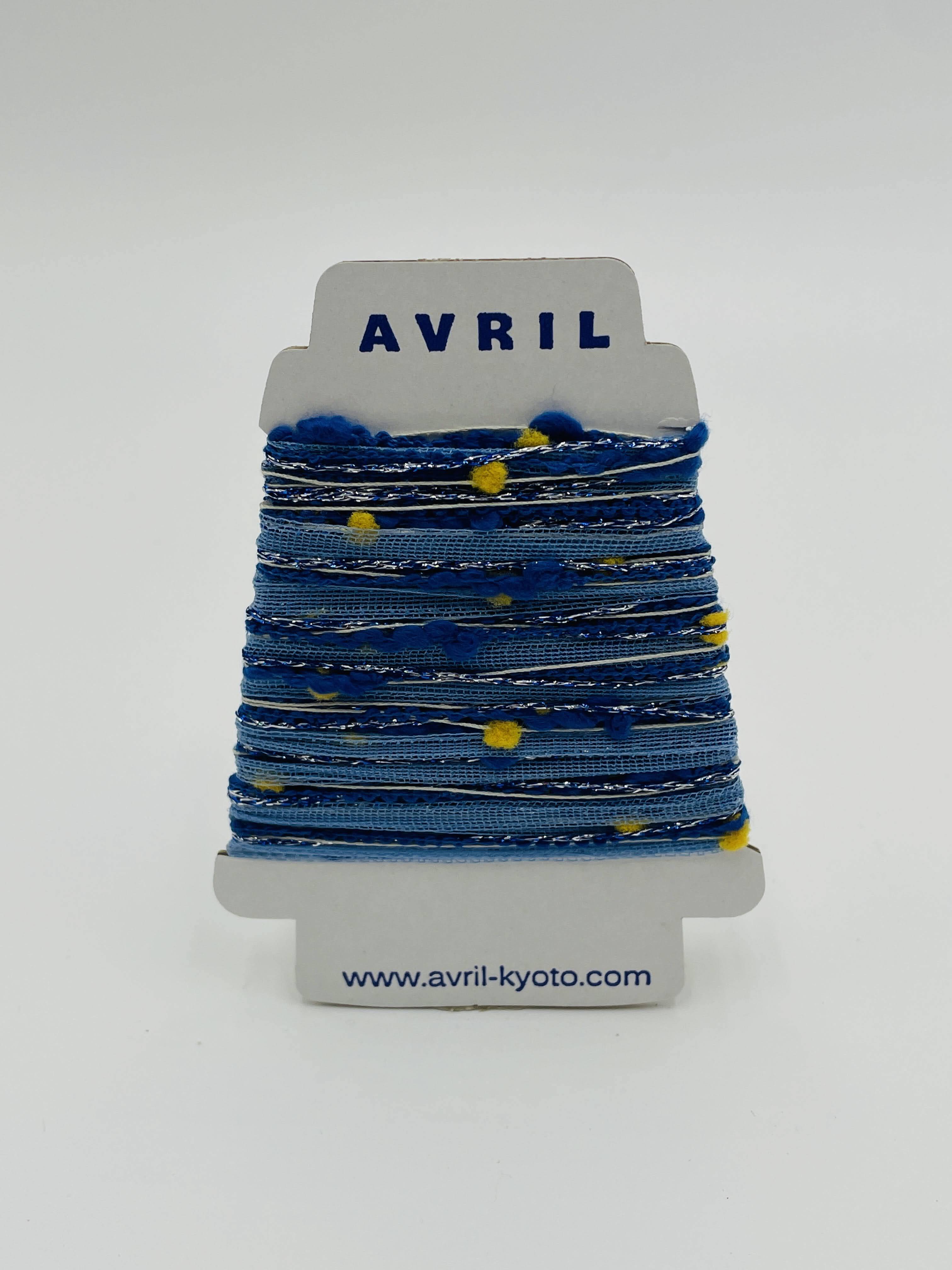 集めたくなる♬楽しい♬可愛い♡『ちょこっと巻きのファンシー糸』AVRILペラコーン268