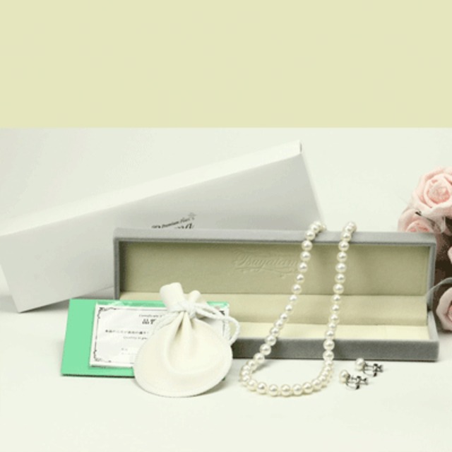 冠婚葬祭 パール 大粒 7.5-8mm珠使用 定番42ｃｍ 冠婚葬祭向け本真珠