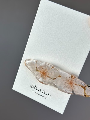 floating sakura hair clip