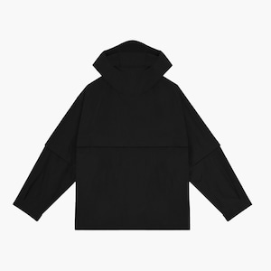 LAD MUSICIAN【ラッドミュージシャン】CONVERTIBLE ANORACK PARKA (2124-352 BLACK SIZE:46)