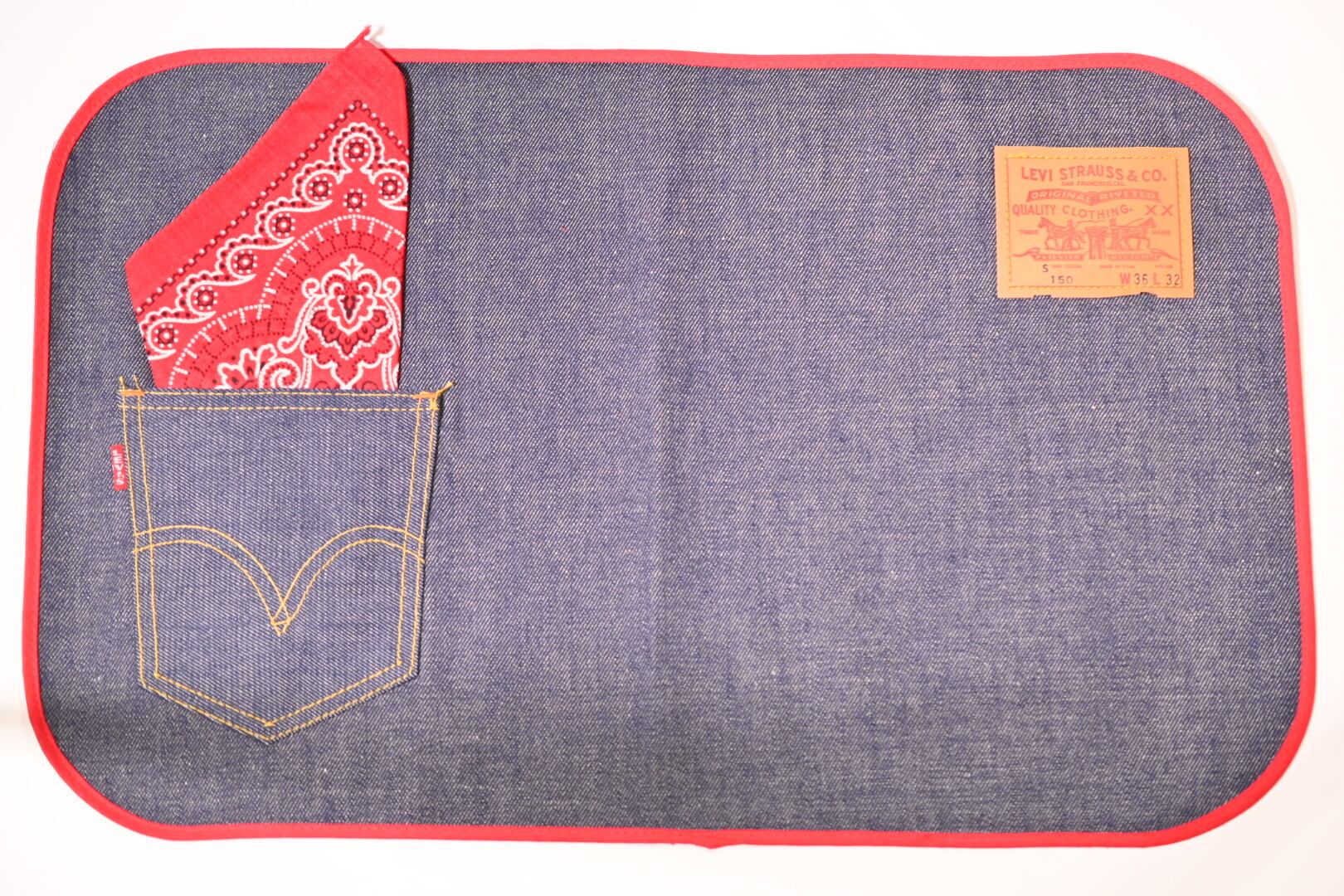 Levi's 501 BIGE S リーバイス ランチマット ヴィンテージ 希少 Levi's