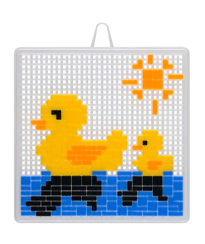 モザイクアートC アヒル/ゾウ/汽車 品番MA-650C | グリーミングハウス