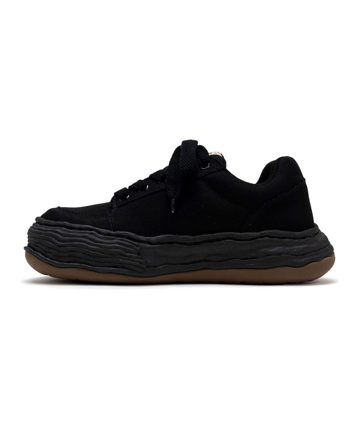 Maison MIHARA YASUHIRO | OLIVER CANVAS LOW (A15FW704) | BLK/BLK