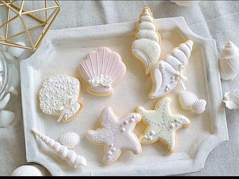 サマーシェル (単品) / seashells【クッキーカッター cookie cutter
