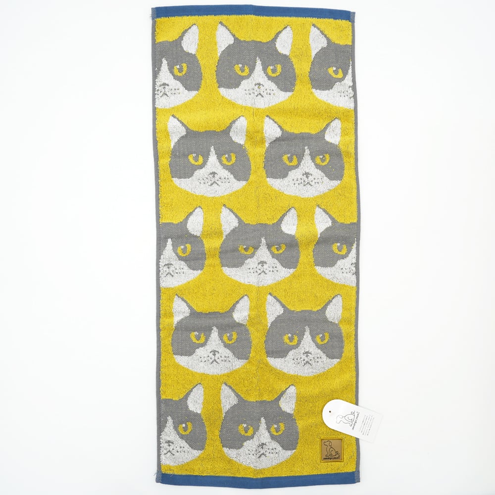 猫めぐりタオル(三毛猫) | マスノヤ衣料品店・マスノヤ猫雑貨店