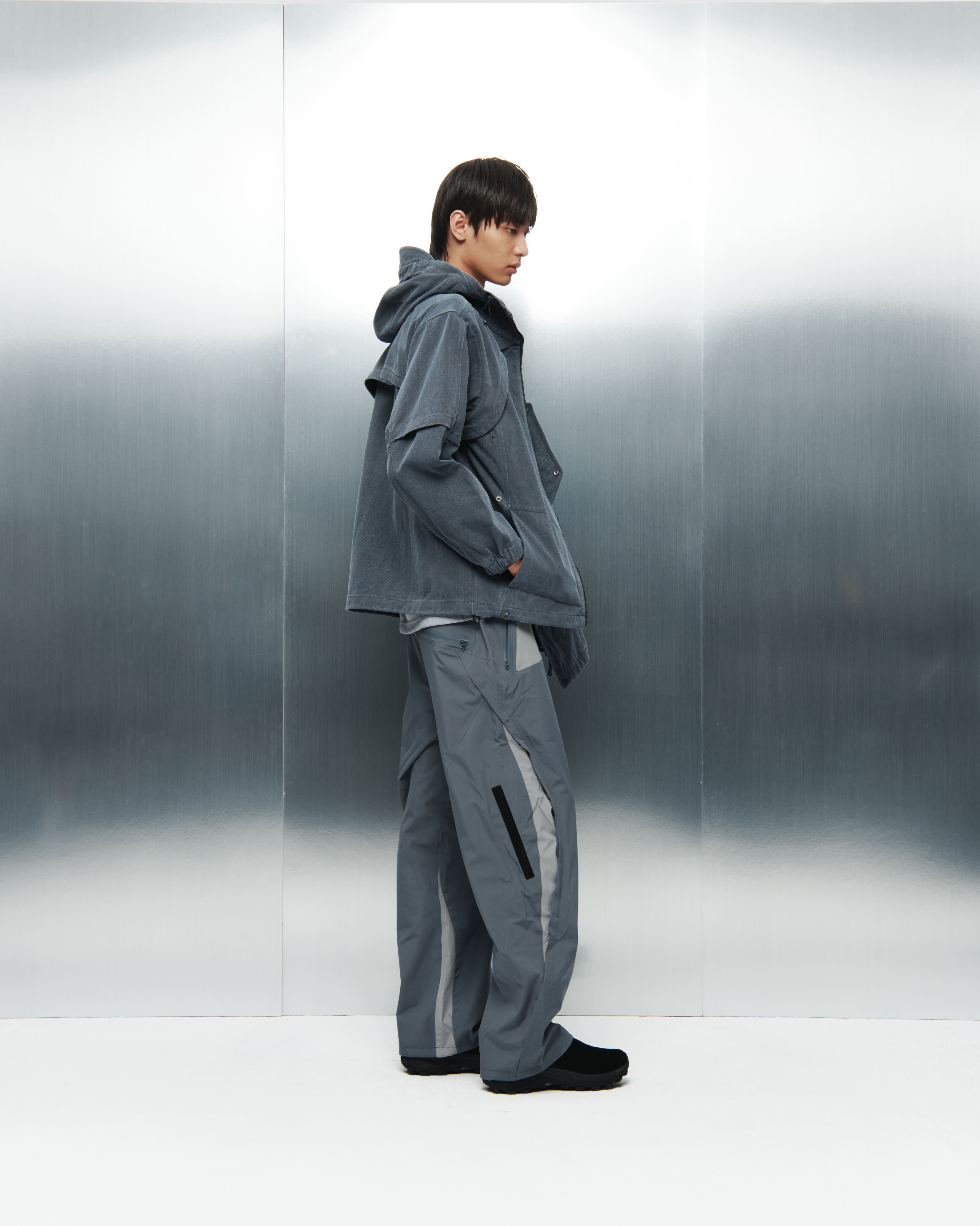 SAN SAN GEAR] COTTON WASHED HOODIE JACKET [NAVY] 正規品 韓国