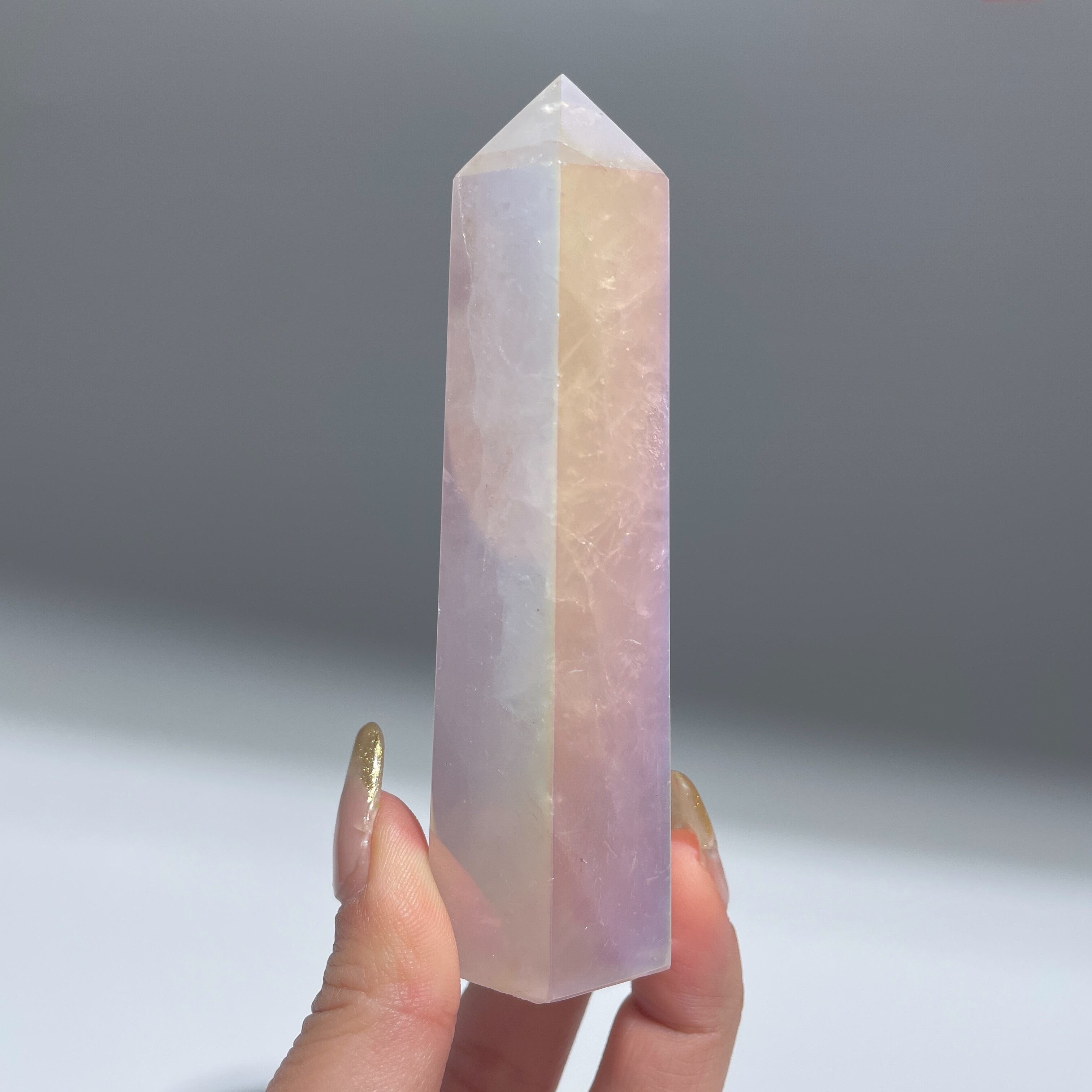 エンジェルオーラローズクォーツ タワー74✧Angel Aura Rose