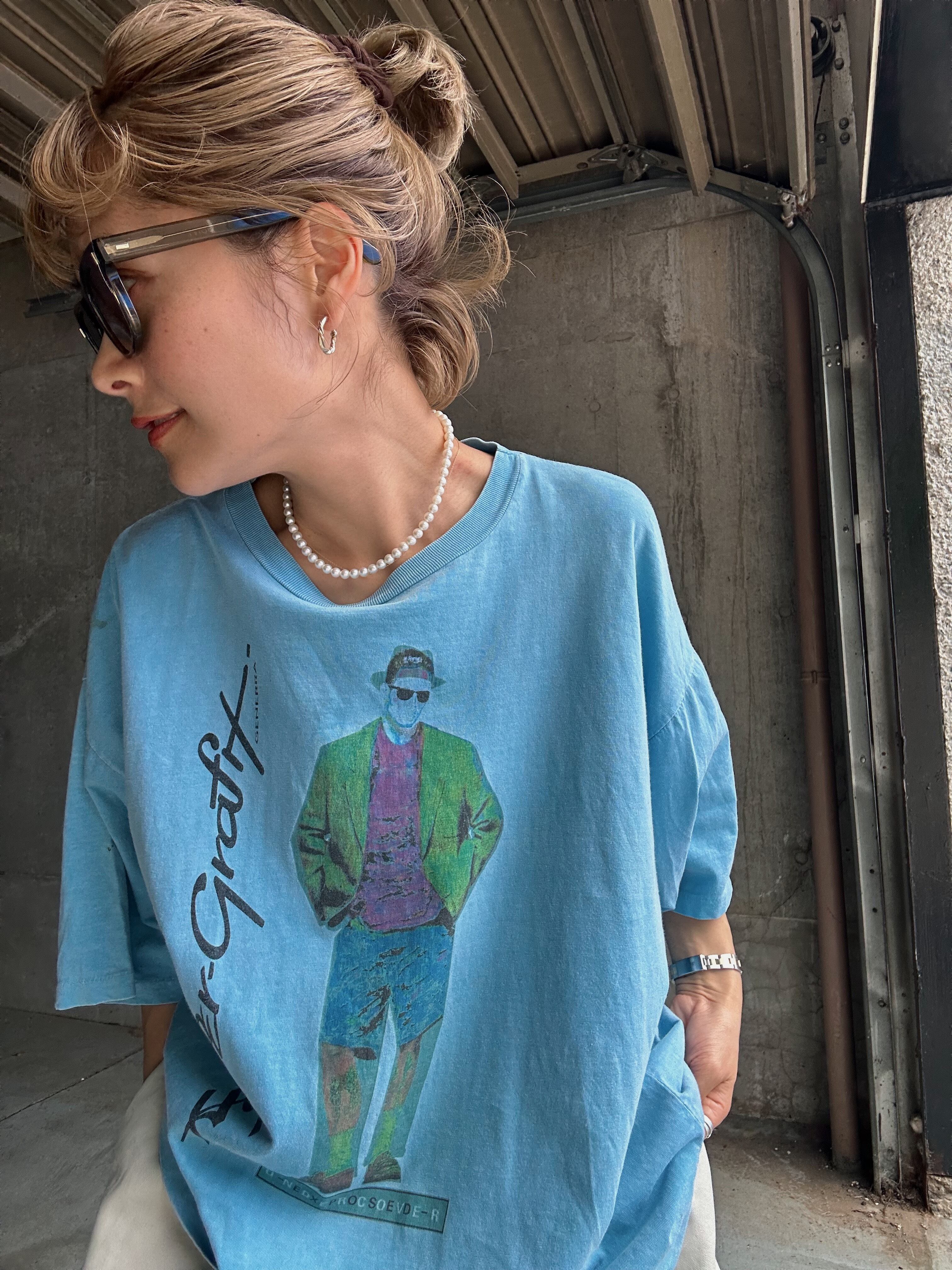 (CS1844)GENERRA hypercolor printed T-shirt