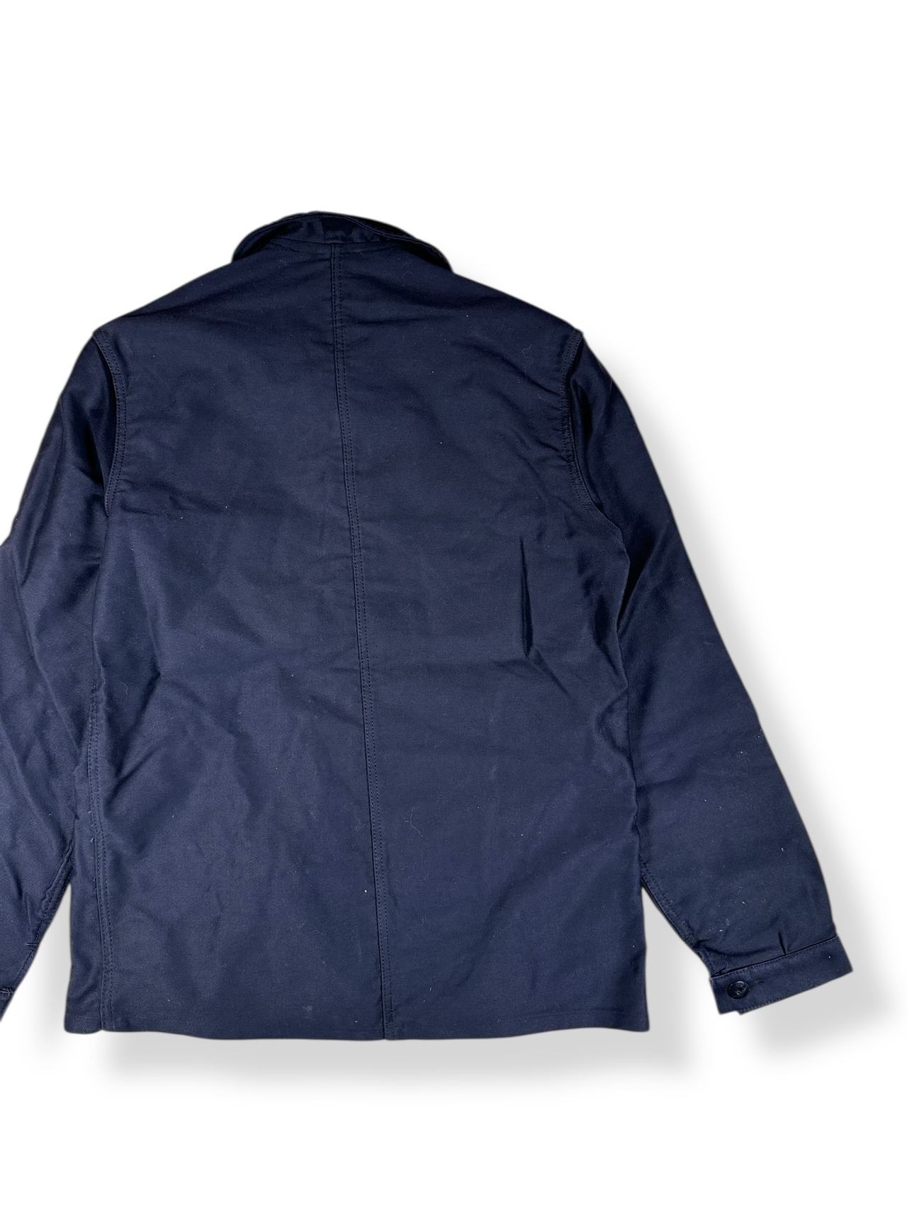 【DEADSTOCK】”Le Mont Saint Michel” Black Moleskin Jacket