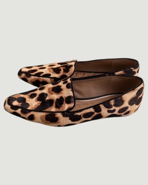 【古着】　”Sam Edelman” レオパード柄フラットシューズ