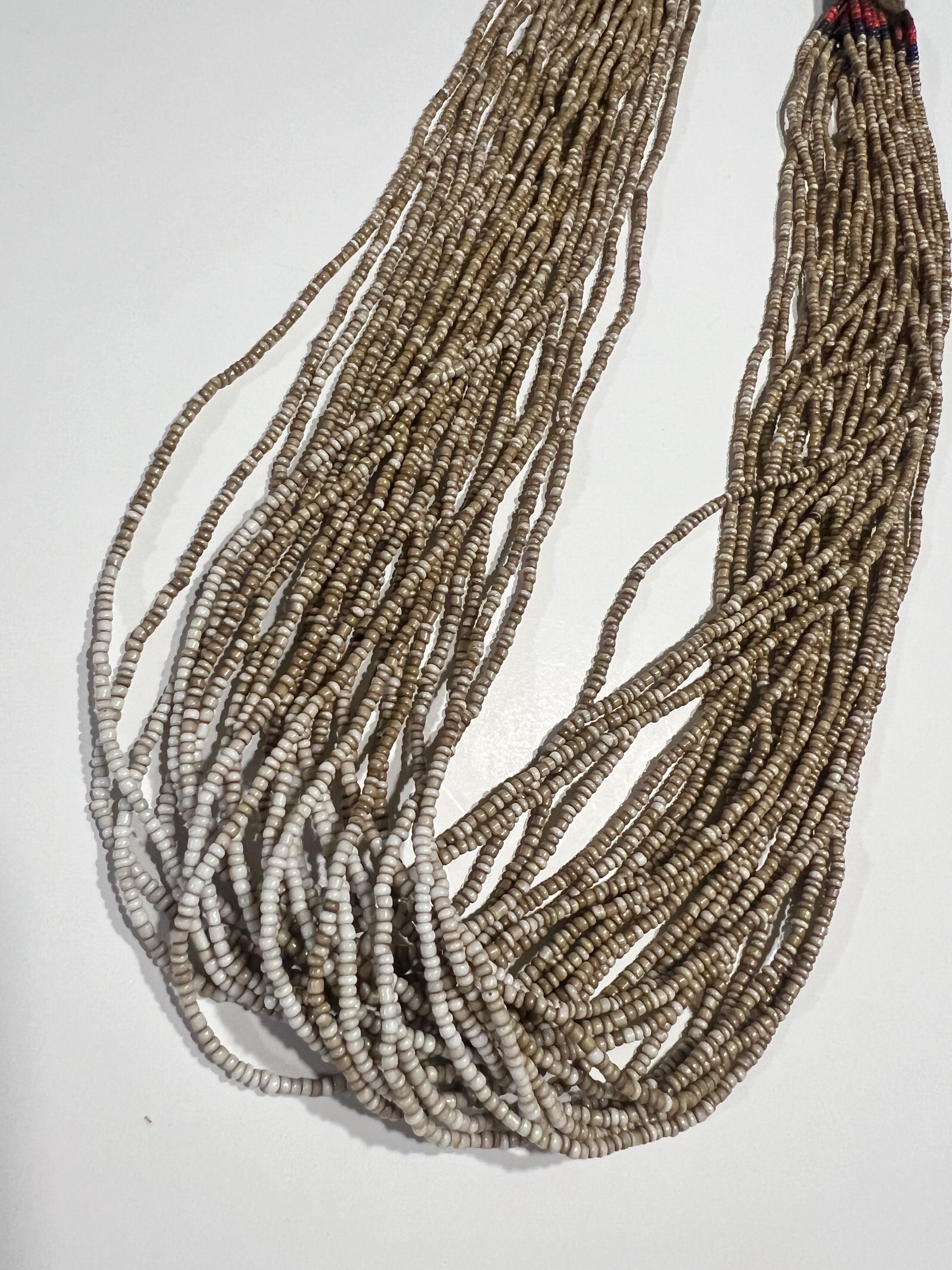 Vintage NAGA beads × shell Necklace ( ヴィンテージ ナガ族 ビーズ