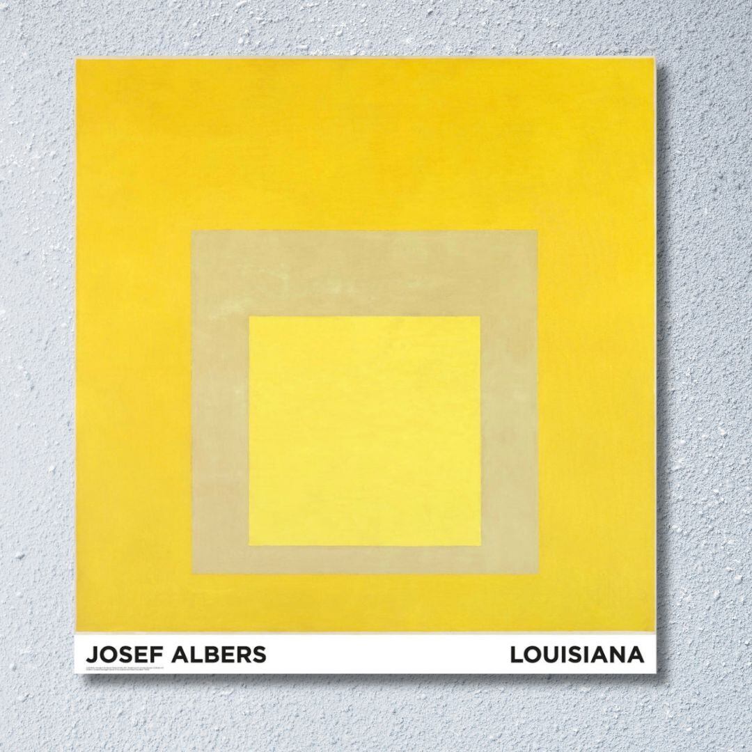 Josef Albers - Homage to the Square: Yellow Climate Poster | 東京 