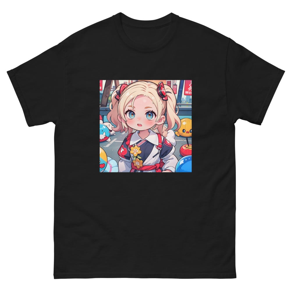 メンズ クラシックTシャツ 原宿竹下通りでの一瞬のポーズ | cutie Tシャツ