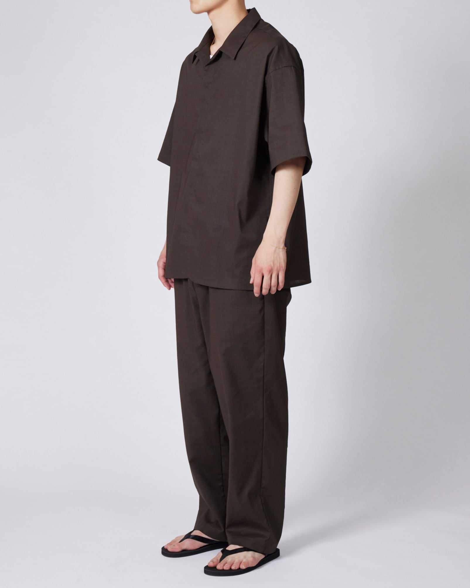パンツ IFNi everyone easy slacks (BROWN) IFNi everyone easy slacks (BROWN) | everyone