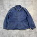 50-60s SAVO 刺繍タグ モールスキン フレンチワークジャケット