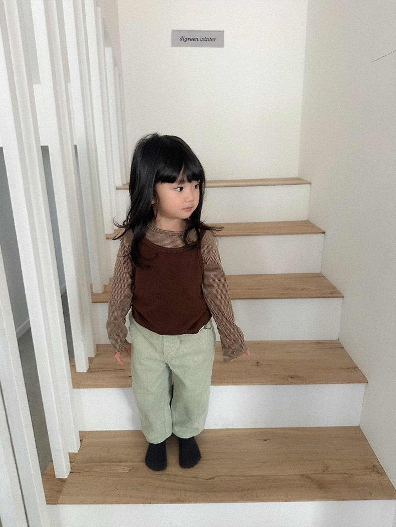 〖取寄〗韓国子供服 / 26winter / Digreen / ドビーパンツ / キッズ / 冬服 *S~2XL*
