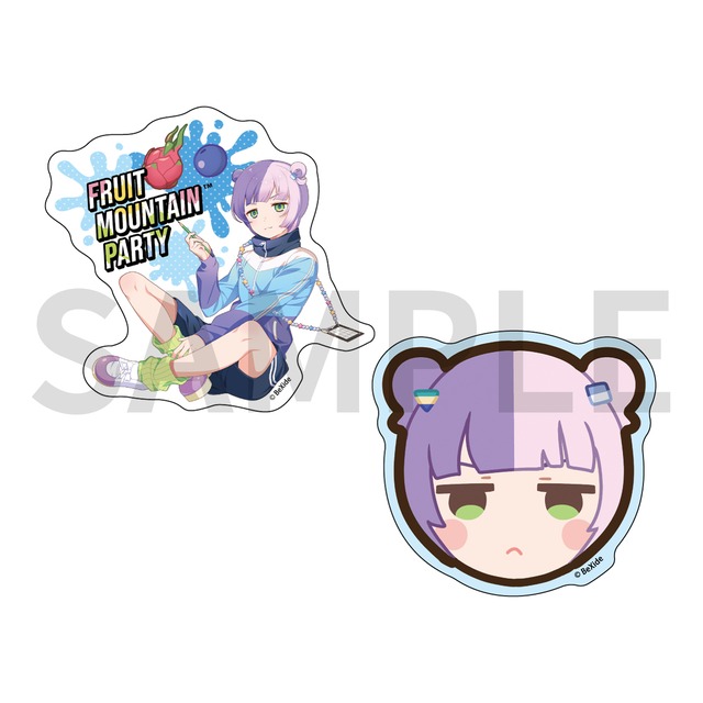 【TGS2025】フルーツマウンテンパーティ ダイカットステッカーセット チャコ