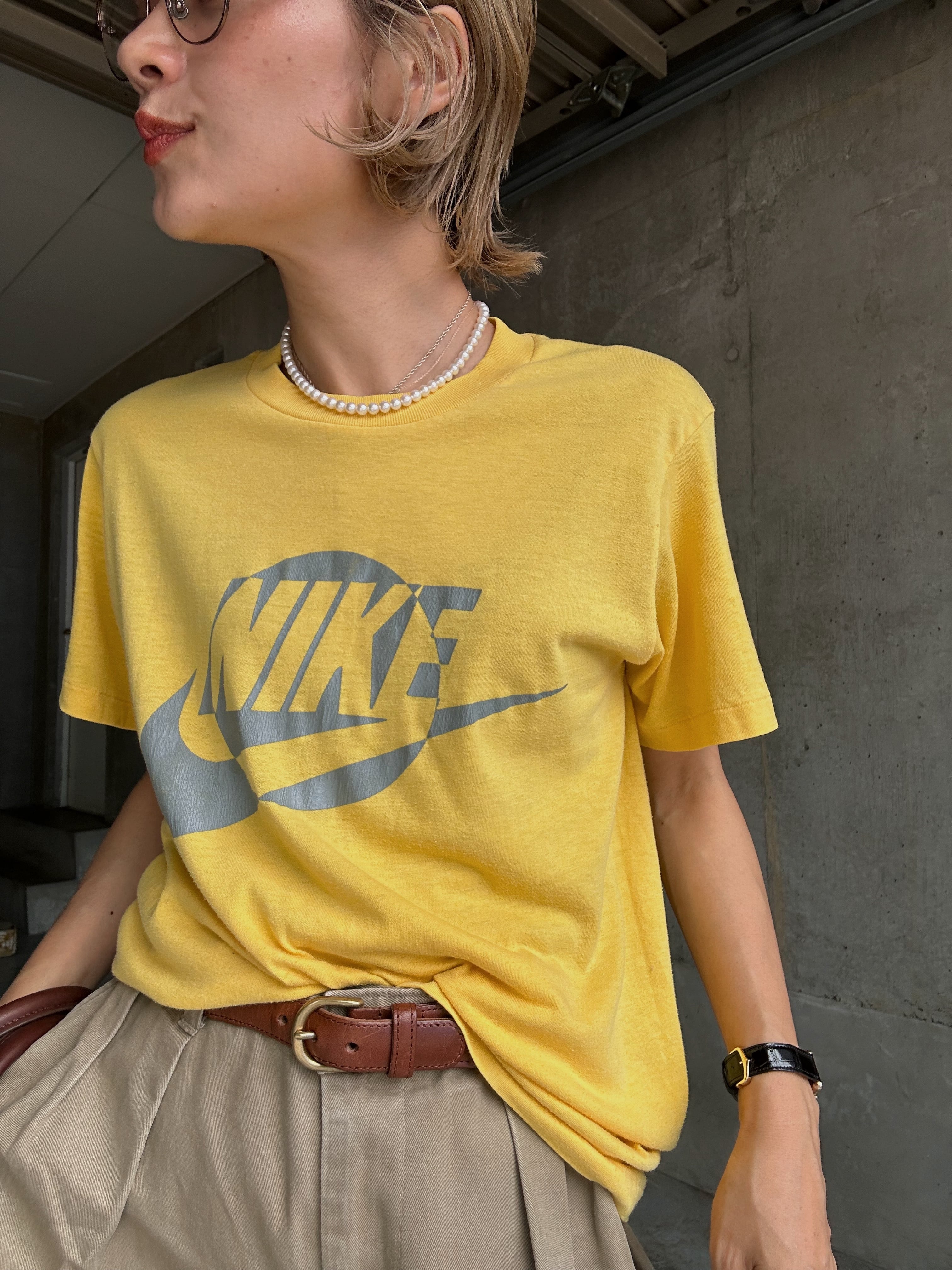 (CS1081)90’s NIKE logo T-shirt