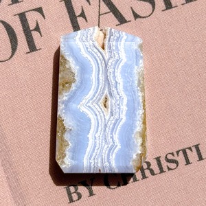 Blue Lace Agate Tower 3 ✧ ブルーレースアゲート