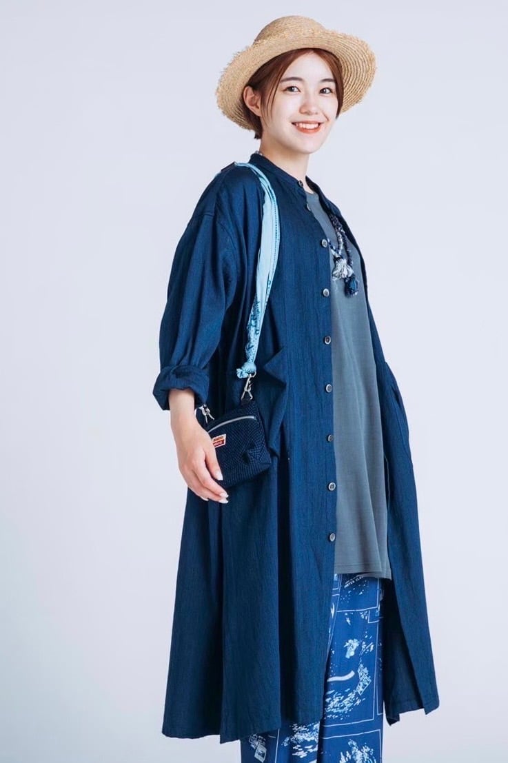 VINTAGE GAUZE SHIRT DRESS | 【OFFICIAL】PORTER CLASSIC ONLINE SHOP