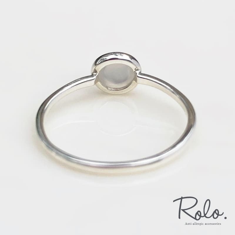 ムーンストーンリング シルバー925 | Roloshop BASE店
