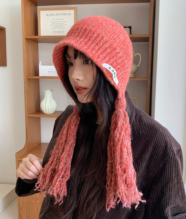 ハット】タッセルニット帽 | NovemBirth