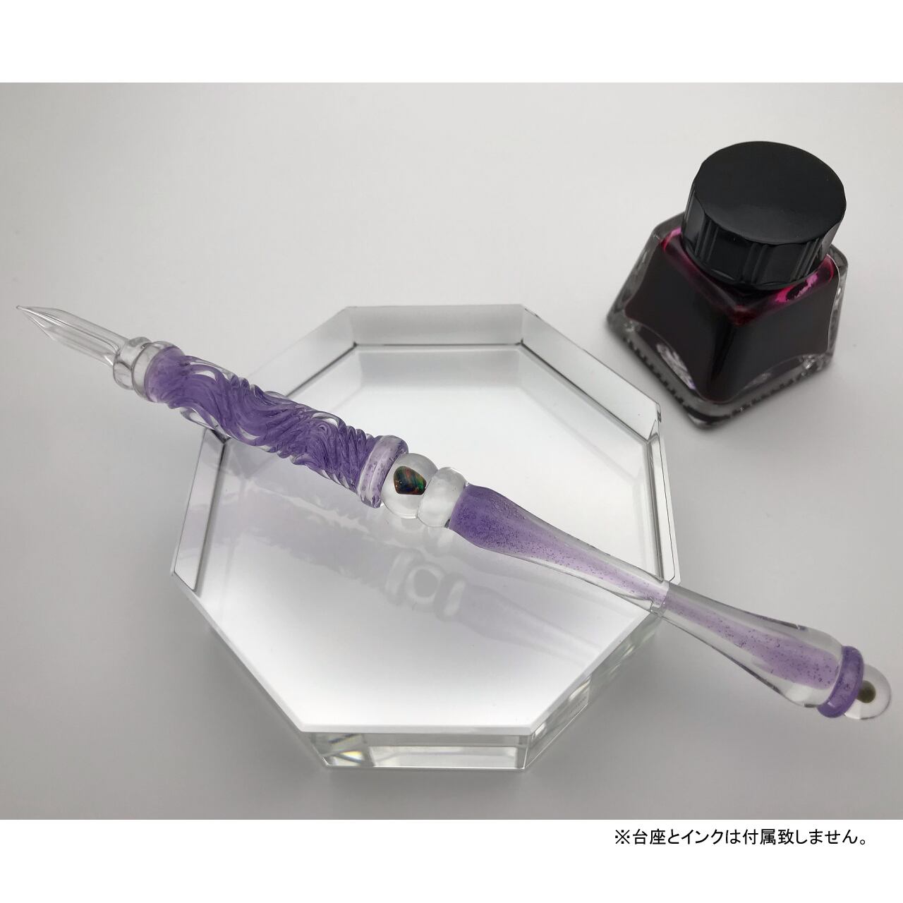 硬質ガラスペン『あけび』