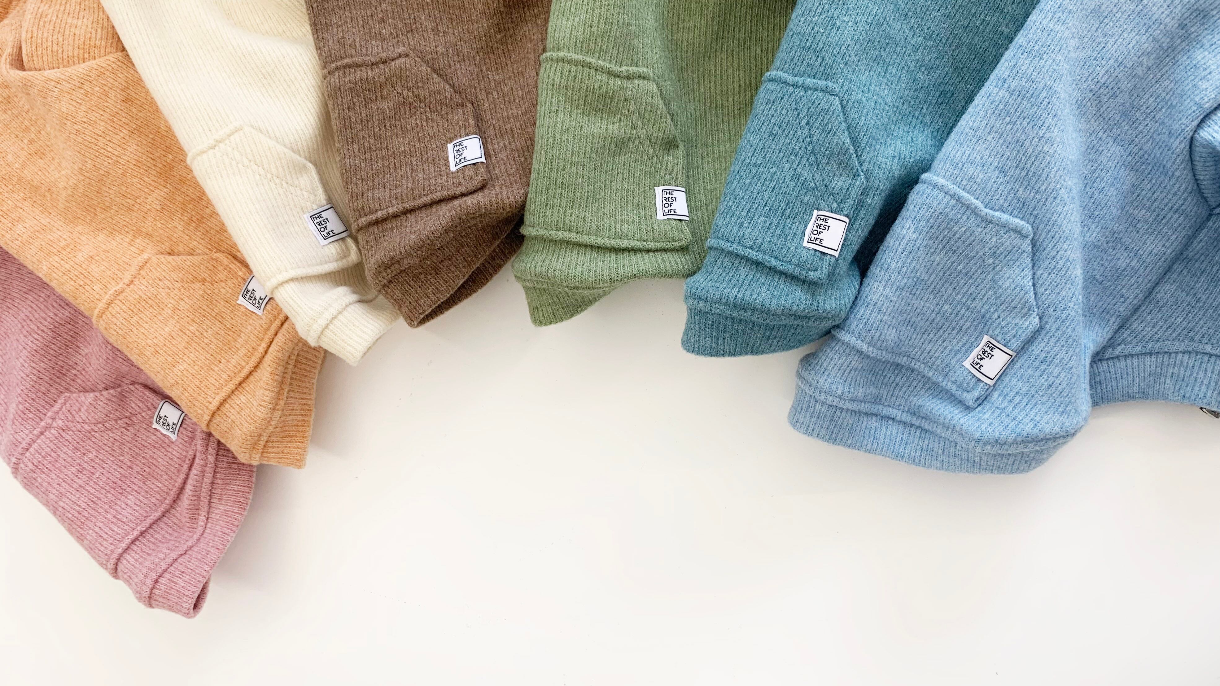 《予約》№TL0008 ニットレザージップアップパーカーアウターコート全7色