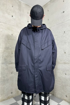 military oversilhouette coat