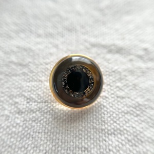 ブラックドーム×ゴールド 15㎜