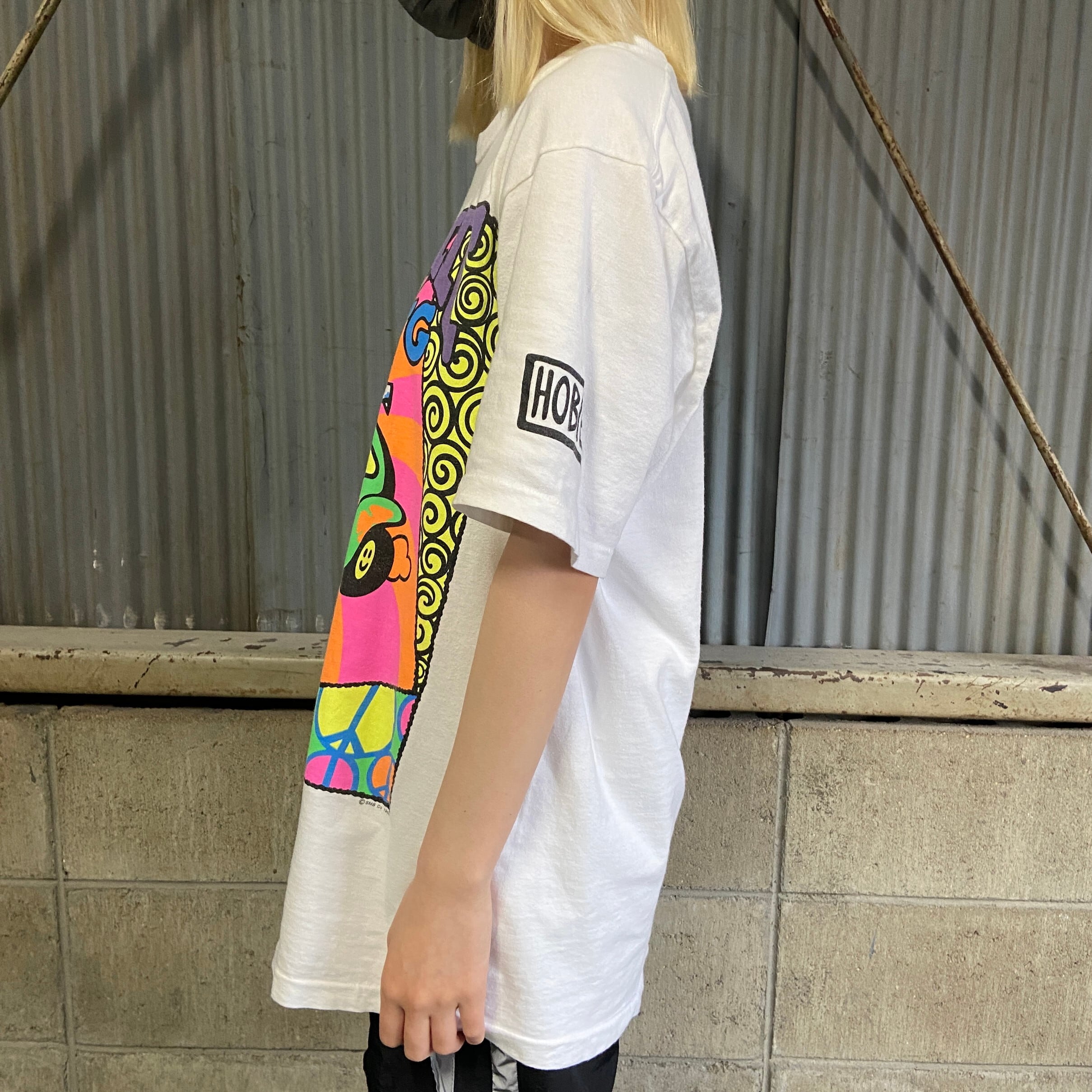 USA製 80年代 HOBIE ホビー サーフブランド ポップアート Tシャツ