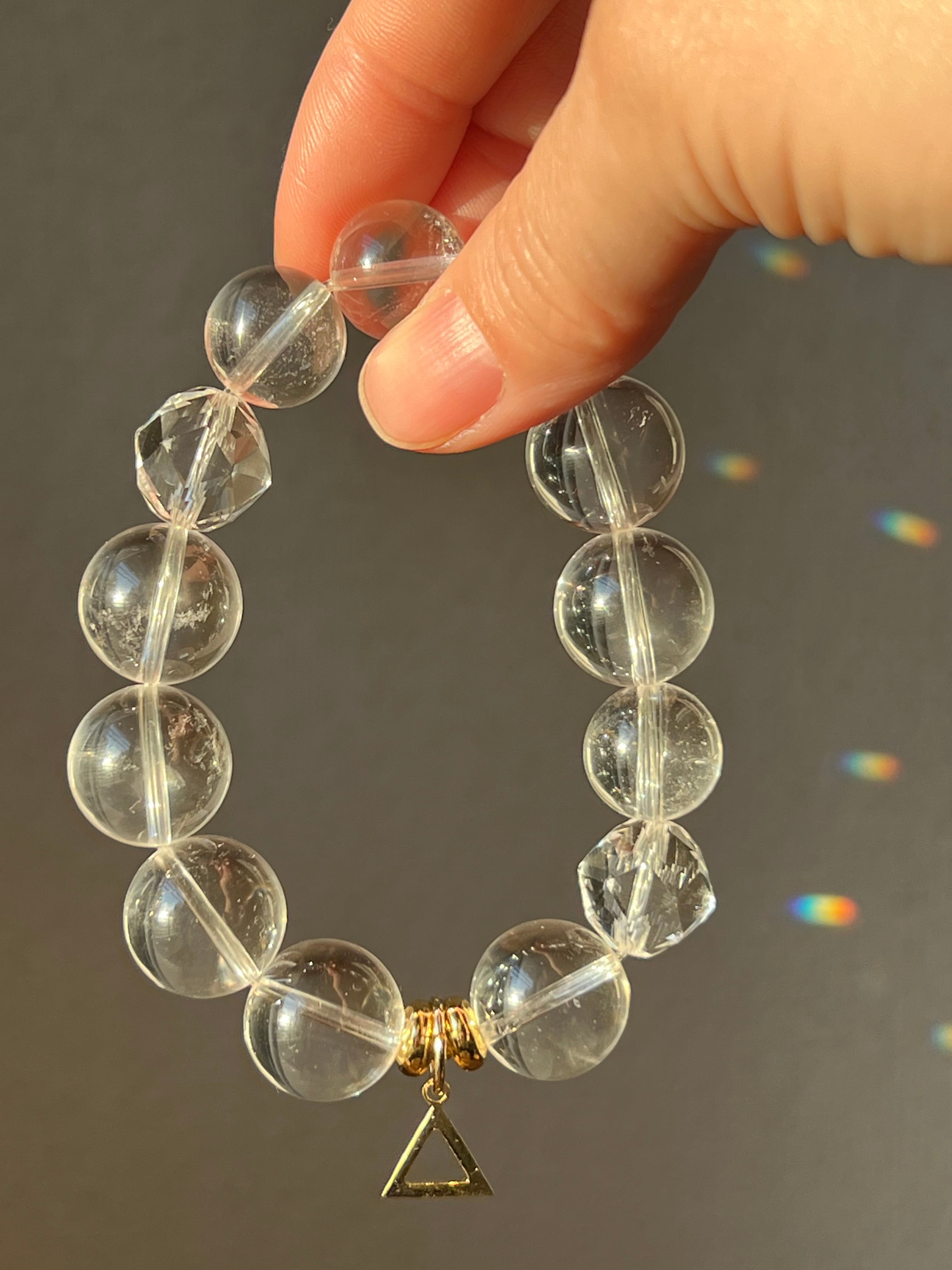 【再販】大珠ヒマラヤアイスクォーツブレス