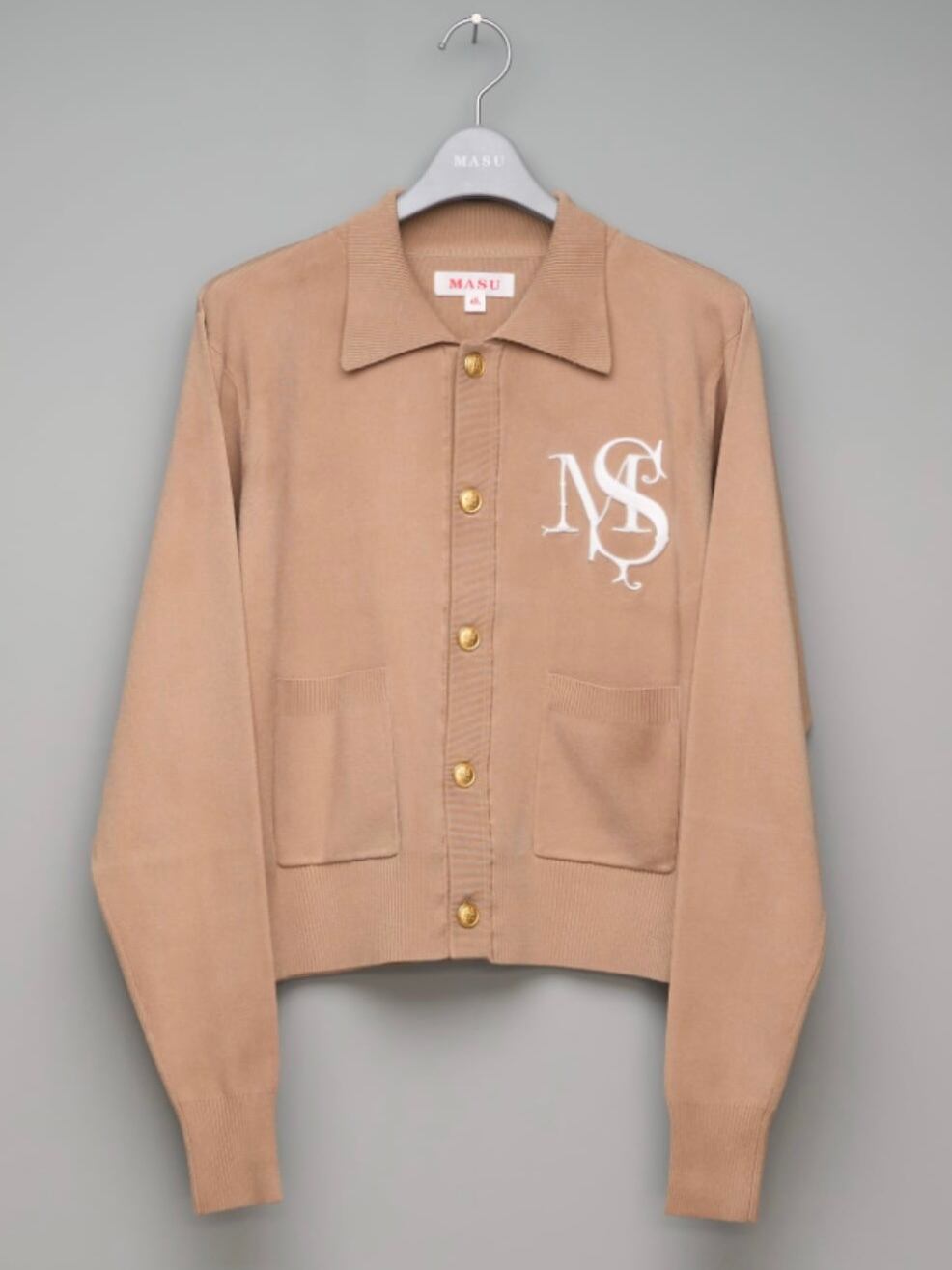 25SS】MASU エムエーエスユー / M.S. CREST CARDIGAN 25SS】MASU エムエーエスユー / M.S. CREST CARDIGAN