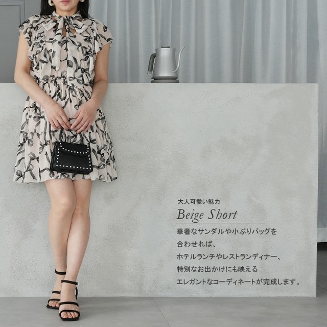 ★即日配送★yumeribonシアーリボンワンピース(ショートＢＥ)【公式】