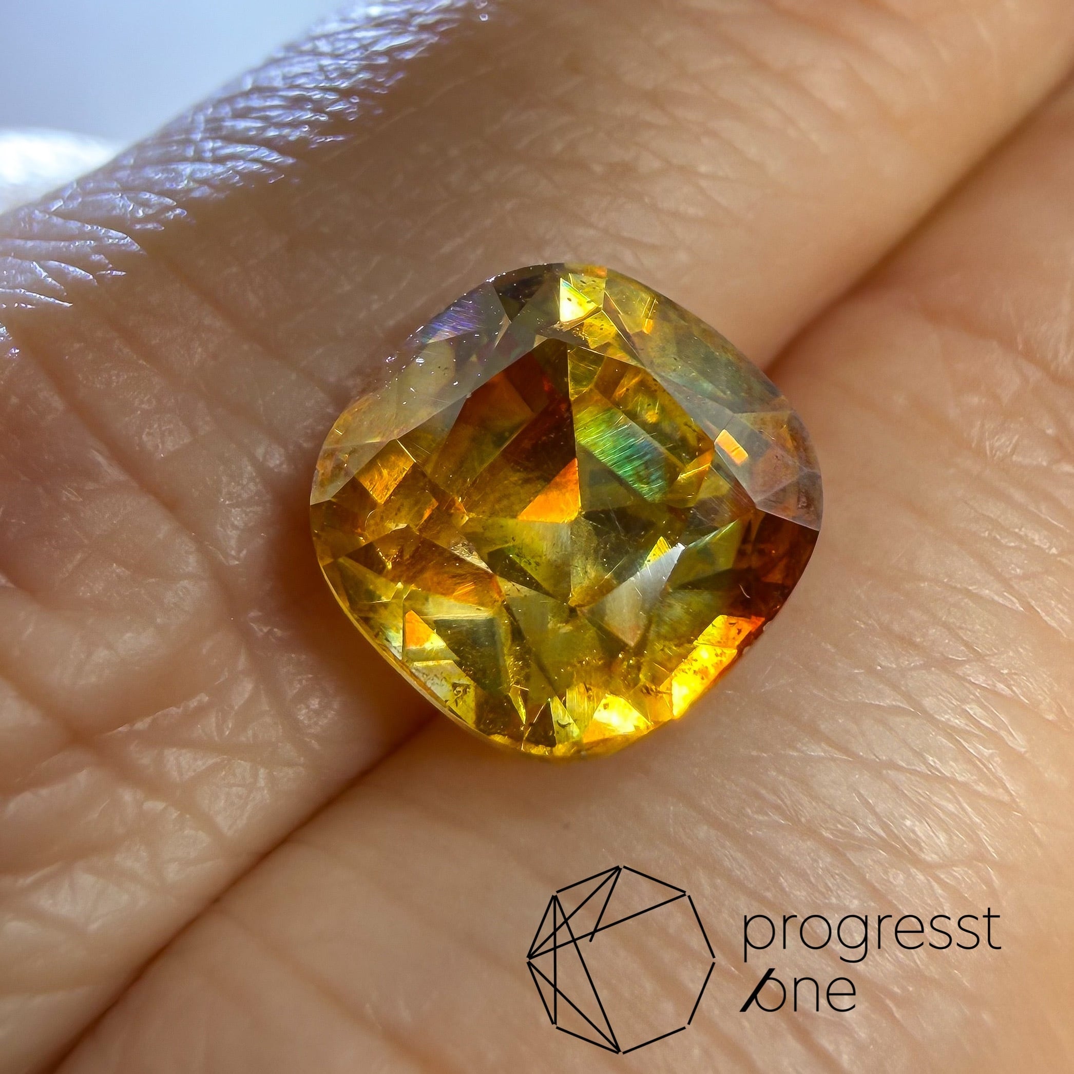 バイカラースファレライト4.89ct | progresstone