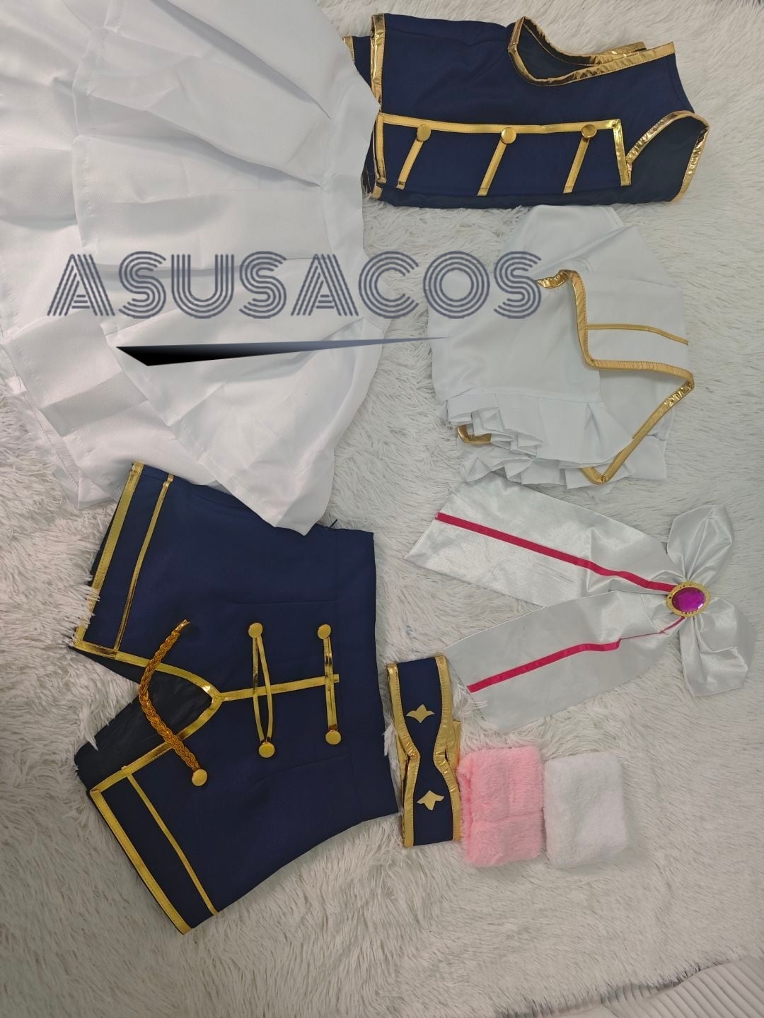 ASUSACOS 実物撮影！Vtuber 椎名唯華 共通衣装 5周年記念 コスプレ