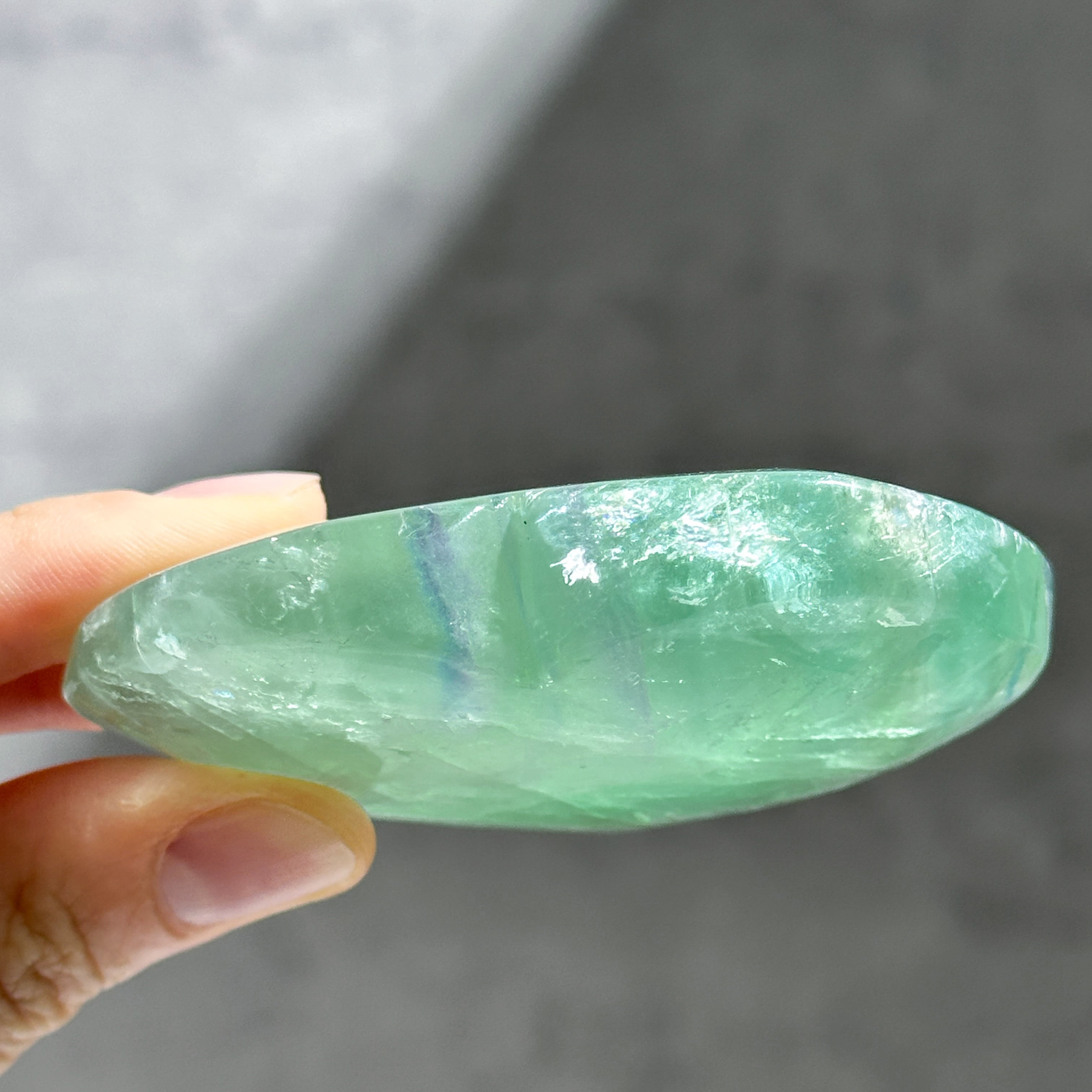 エンジェルフェザーフローライトハート 25◇ Angel Feather Fluorite