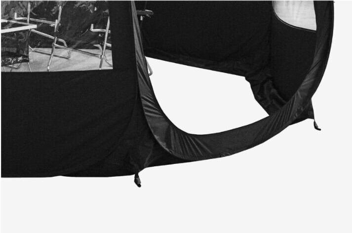 訳アリ/国内発送】ワンタッチテント ポップアップテント TPU 透明 冬季