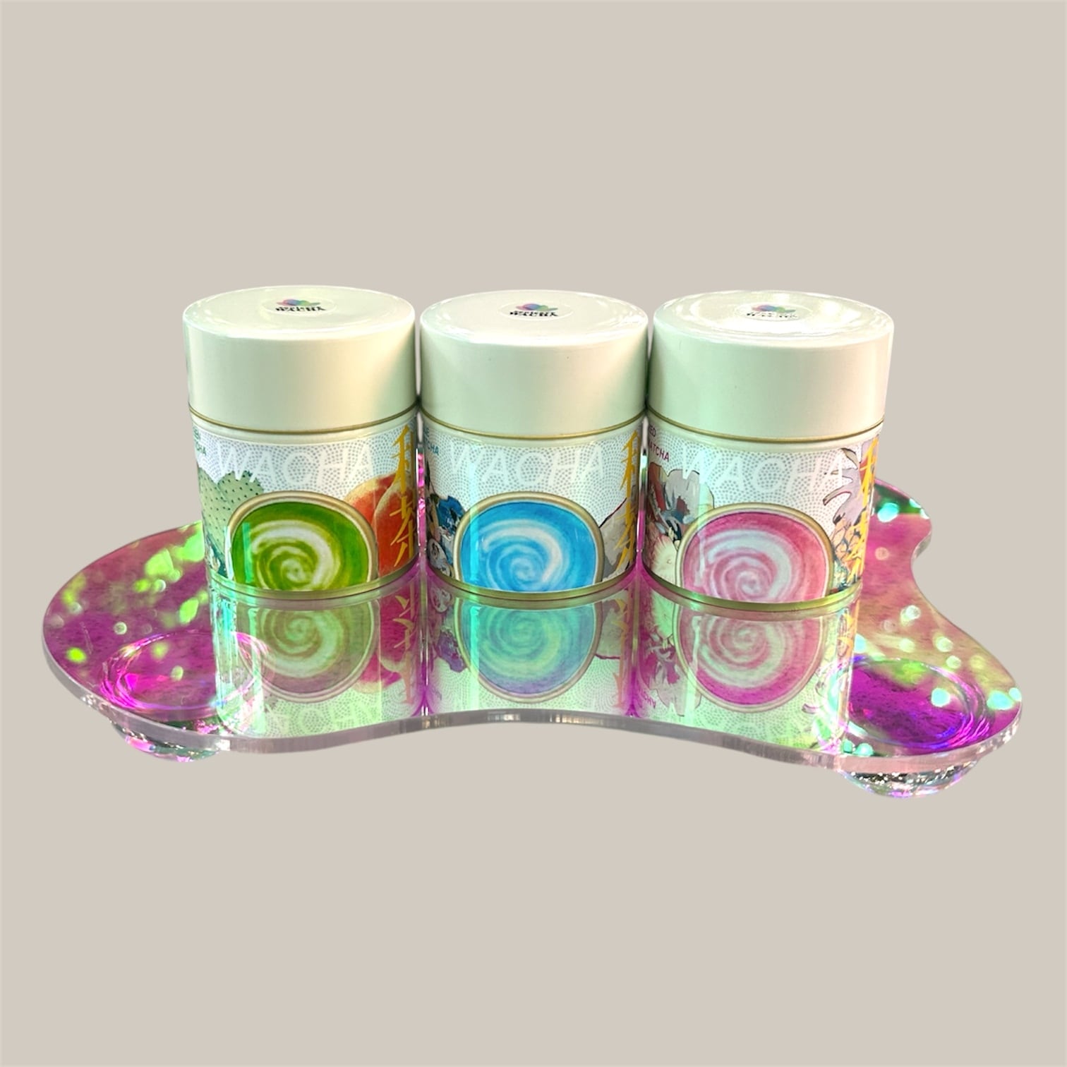 抹茶ギフトセット 3種詰め合わせ（各20g×3缶）｜石庭デザイン箱入り