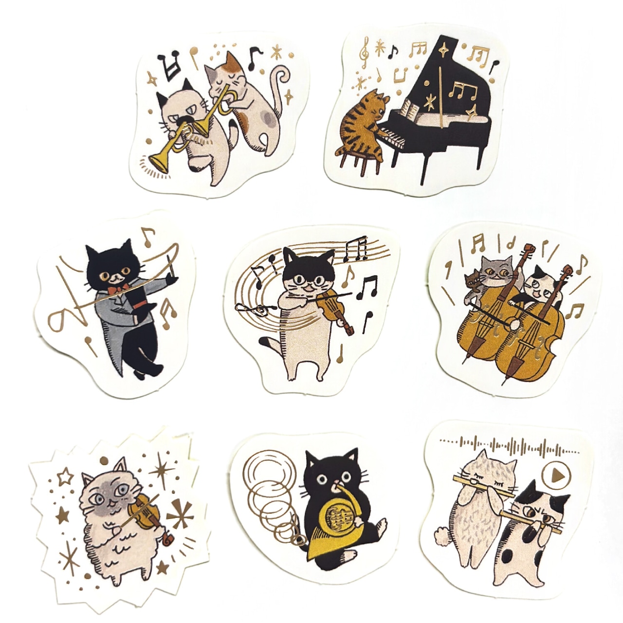 きらぴかフレークシール Meowphonic Orchestra