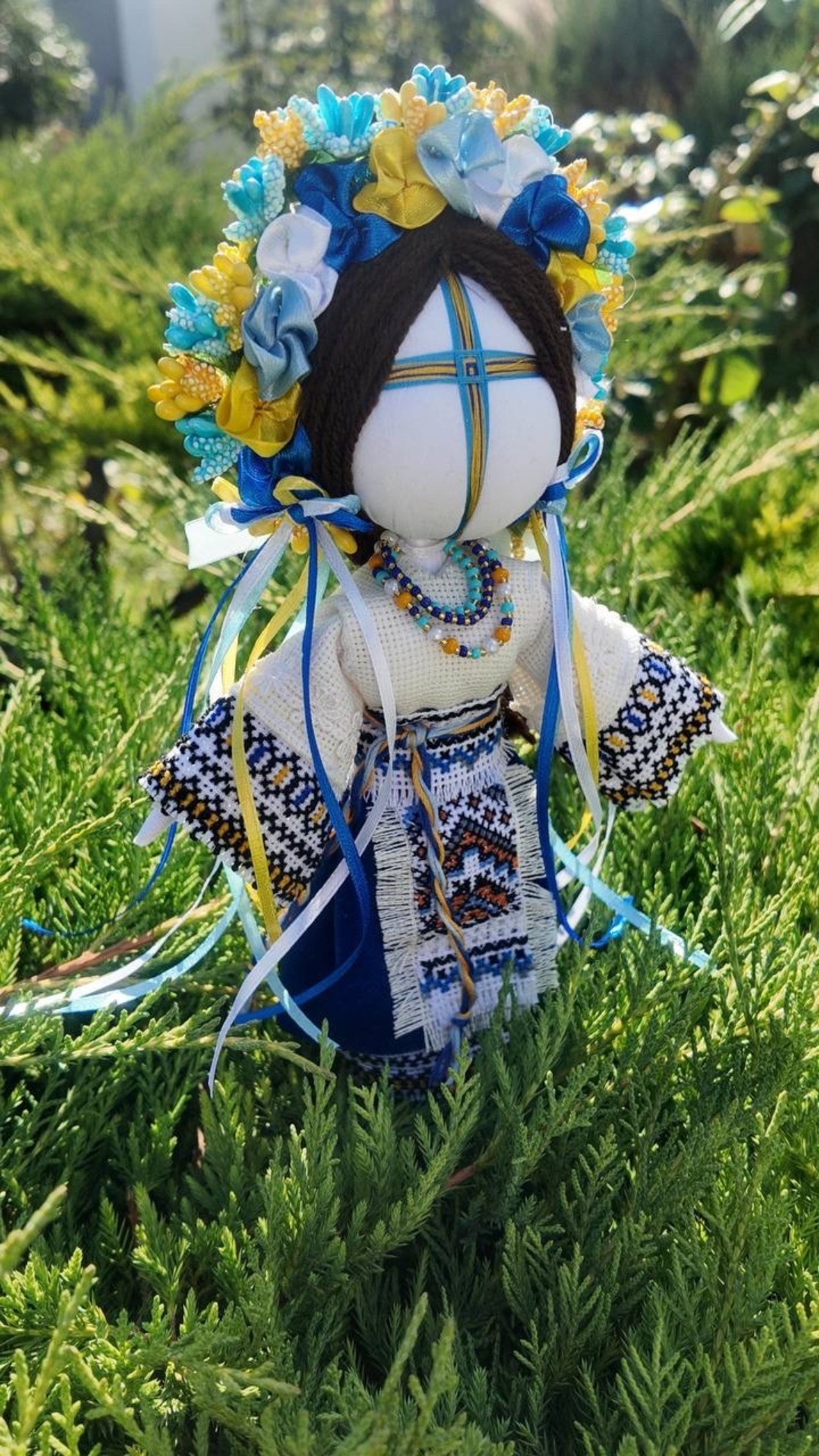 UA.Designer手作りモタンカ（ウクライナの御守り） - 4