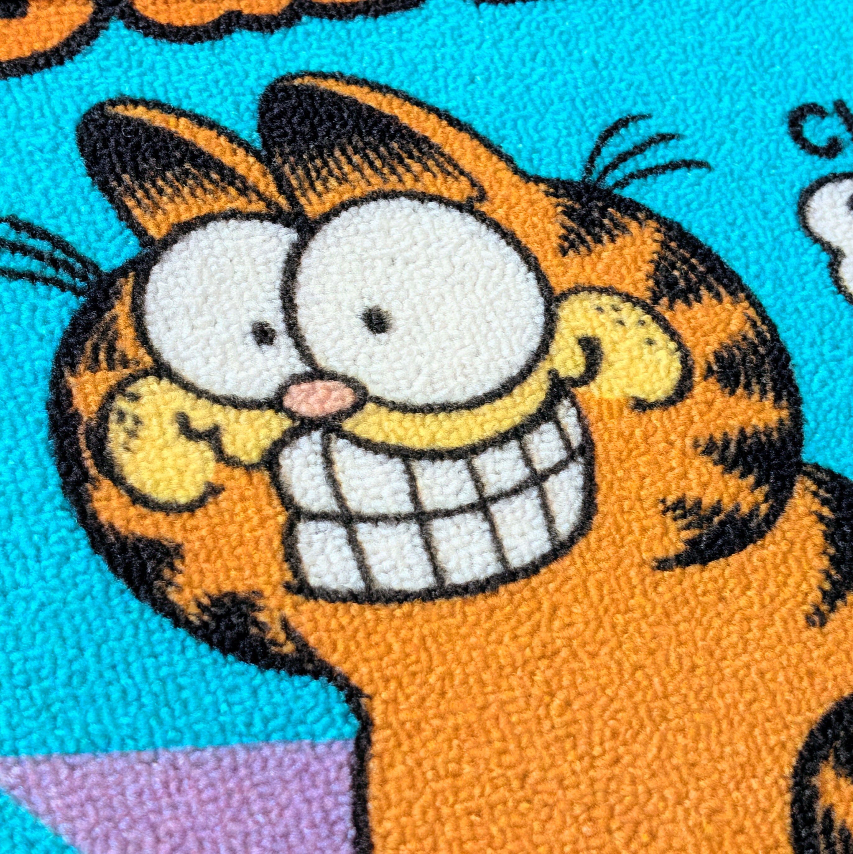 ✨️トイレもワクワクHAPPY✨️【 Garfield( ガーフィールド ) 】TOILET MAT & LID COVER トイレマット&蓋カバー (マット裏面滑り止め加工 ) / アメリカンマット / ふかふかマット〚アメリカン雑貨 アメトイ〛